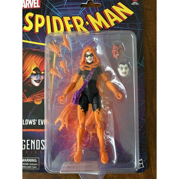 Marvel Spider-Man Legends Series Retro Hallows' Eve 6 Inch Action Figure - Picture 1 of 3